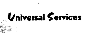 UNIVERSAL SERVICES logo
