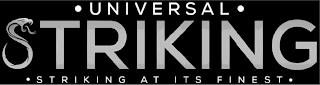 UNIVERSAL STRIKING STRIKING AT ITS FINEST logo