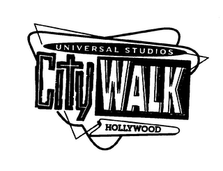 UNIVERSAL STUDIOS CITYWALK HOLLYWOOD logo