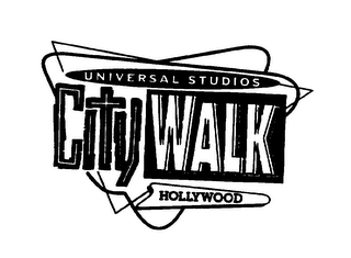 UNIVERSAL STUDIOS CITYWALK HOLLYWOOD logo