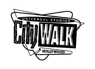UNIVERSAL STUDIOS CITYWALK HOLLYWOOD logo