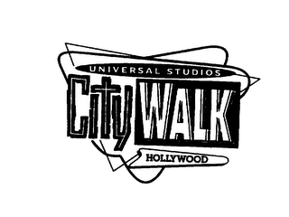 UNIVERSAL STUDIOS CITYWALK HOLLYWOOD logo