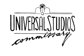 UNIVERSAL STUDIOS COMMISSARY logo