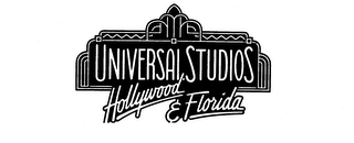 UNIVERSAL STUDIOS HOLLYWOOD & FLORIDA logo