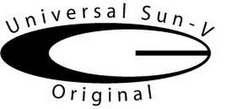 UNIVERSAL SUN-V ORIGINAL logo