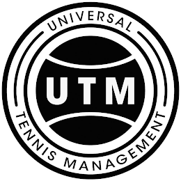 UNIVERSAL TENNIS MANAGEMENT UTM logo