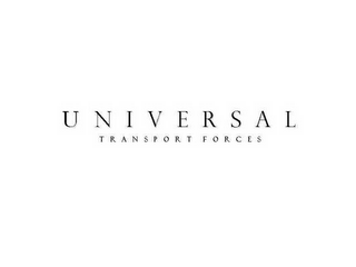 UNIVERSAL TRANSPORT FORCES logo