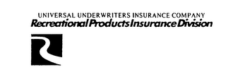 UNIVERSAL UNDERWRITERS INSURANCE COMPANY RECREATIONAL PRODUCTS INSURANCE DIVISION