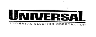 UNIVERSAL UNIVERSAL ELECTRIC CORPORATION logo
