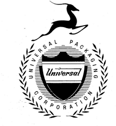 UNIVERSAL UNIVERSAL PACKAGING CORPORATION