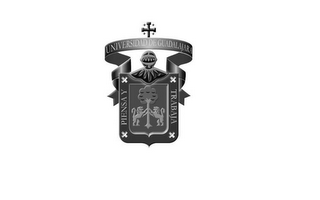 UNIVERSIDAD DE GUADALAJARA PIENSA Y TRABAJA X logo