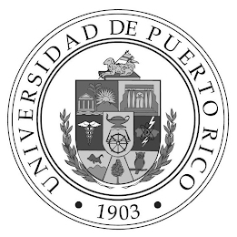UNIVERSIDAD DE PUERTO RICO · 1903 · logo