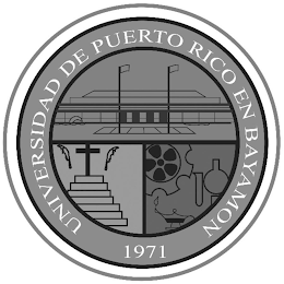 UNIVERSIDAD DE PUERTO RICO EN BAYAMON 1971 logo