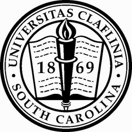 · UNIVERSITAS CLAFLINIA 1869 · SOUTH CAROLINA logo