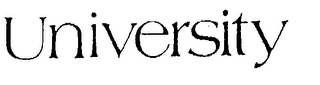 UNIVERSITY logo