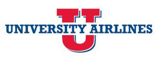 UNIVERSITY AIRLINES U logo