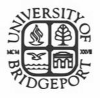 UNIVERSITY BRIDGEPORT MCM XXVII OF logo