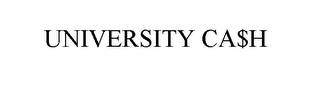 UNIVERSITY CA$H logo