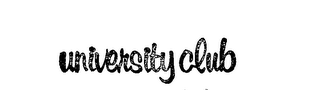 UNIVERSITY CLUB logo