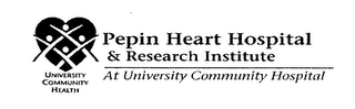 UNIVERSITY COMMUNITY HEALTH PEPIN HEART HOSPITAL & RESEARCH INSTITUTE AT UNIVERSITY COMMUNITY HOSPITAL logo