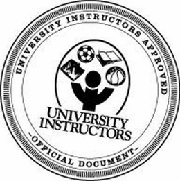 UNIVERSITY INSTRUCTORS,UNIVERSITY INSTRUCTORS APPROVED OFFICIAL DOCUMENT logo
