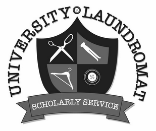 UNIVERSITY LAUNDROMAT SCHOLARLY SERVICE logo
