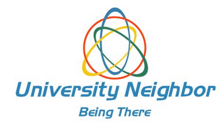 UNIVERSITY NEIGHBOR BEING THERE logo