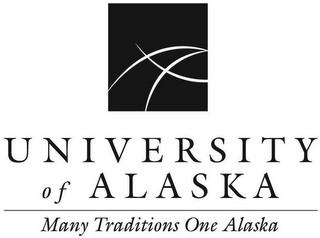 UNIVERSITY OF ALASKA MANY TRADITIONS ONE ALASKA logo