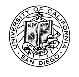 UNIVERSITY OF CALIFORNIA · SAN DIEGO · LET THERE BE LIGHT logo