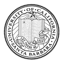 UNIVERSITY OF CALIFORNIA SANTA BARBARA, A LET THERE BE LIGHT logo