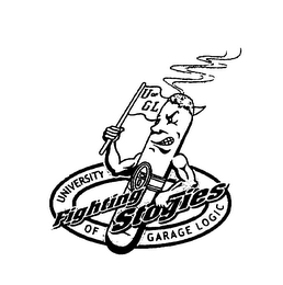 UNIVERSITY OF GARAGE LOGIC FIGHTING STOGIES U OF GL