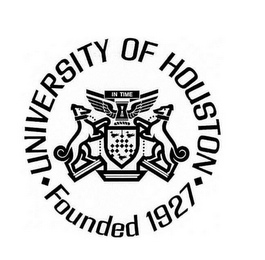UNIVERSITY OF HOUSTON FOUNDED 1927 IN TIME logo