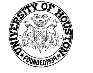 UNIVERSITY OF HOUSTON FOUNDED 1934 logo