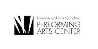 UNIVERSITY OF ILLINOIS SPRINGFIELD PERFORMING ARTS CENTER logo