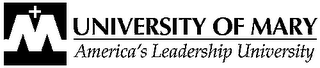 UNIVERSITY OF MARY AMERICA'S LEADERSHIP UNIVERSITY logo