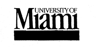 UNIVERSITY OF MIAMI logo