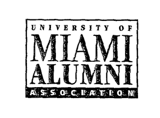 UNIVERSITY OF MIAMI ALUMNI ASSOCIATION logo