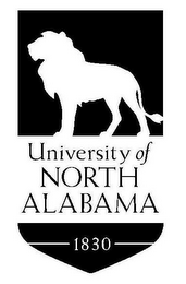 UNIVERSITY OF NORTH ALABAMA 1830 logo