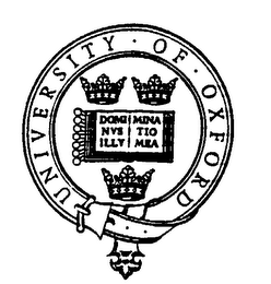 UNIVERSITY OF OXFORD logo