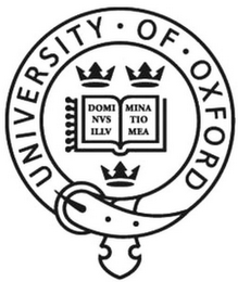 UNIVERSITY · OF · OXFORD DOMINUS ILLUMINATIO MEA logo