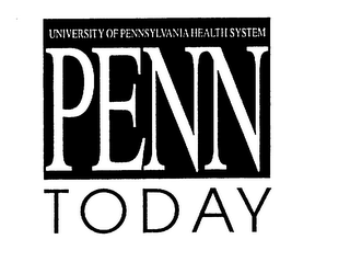 UNIVERSITY OF PENNSYLVANIA HEALTH SYSTEM PENN TODAY logo