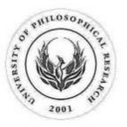 UNIVERSITY OF PHILOSOPHICAL RESEARCH 2001 logo