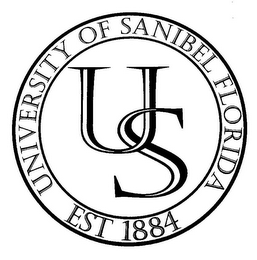 UNIVERSITY OF SANIBEL FLORIDA EST 1884 US logo