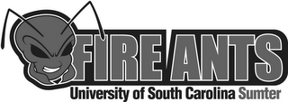 UNIVERSITY OF SOUTH CAROLINA SUMTER FIRE ANTS logo