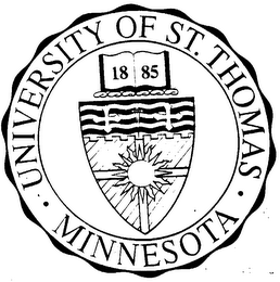 UNIVERSITY OF ST. THOMAS MINNESOTA 1885 logo