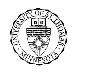 UNIVERSITY OF ST. THOMAS MINNESOTA 1885 logo