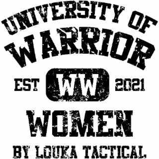 UNIVERSITY OF WARRIOR EST WW 2021 WOMEN BY LOUKA TACTICAL