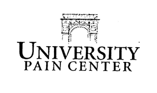 UNIVERSITY PAIN CENTER logo