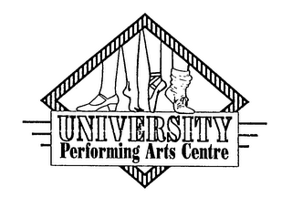 UNIVERSITY PERFORMING ARTS CENTRE logo