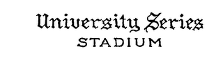UNIVERSITY SERIES STADIUM logo